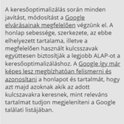honlap szöveges tartalom